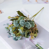 elvesmall  Artificial Flower for Home Decoration Rose Flower Bedroom Table Decoration Artificial Flowers Fake Plants Wedding Decor Gifts