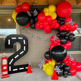 elvesmall 10/20pcs Black White Balloons Red Green Ballon Graduation Baby Shower Ball Helium Adult Wedding Birthday Party Decoration Globos