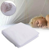 elvesmall Sexy Mosquito Net Palace Four Door King/Queen Double Size Home Single  Bed Prevent Insect Outdoor Square Grace White Canopy Net
