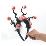 elvesmall  Halloween  New Headband Decorations Children Ghost Eye Ball Headband Halloween Party