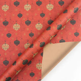 elvesmall  Christmas Gifts Wrapping Paper Snowflakes DIY Bag Kraft Paper Birthday Party Gift Card Holiday Packing Decoration Crafts Paper