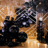 elvesmall 10/20pcs Black White Balloons Red Green Ballon Graduation Baby Shower Ball Helium Adult Wedding Birthday Party Decoration Globos
