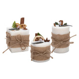 elvesmall Scented Candles Wholesale Soybean Candles Aromatherapy Home Decoration Romantic Birthday Gift Box Cinnamon Violet Flavor