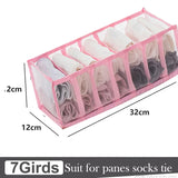 elvesmall Clothing Storage Organizer Box Cabinets Drawer Pants Organizer Underwear T-Shirt Panties Socks Storage Box Save Wardrobe Space