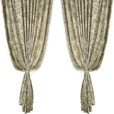 elvesmall  High-end chenille curtains finished living room and bedroom blackout fresh pastoral jacquard