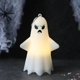 elvesmall 1PC Halloween LED Ghost Lights Party Ambience Decoration Halloween Home Decoration Supply Props