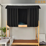 elvesmall Student Dormitory Or Home Block Under The Female Full Shade Cloth INS Bed Curtains  Mosquito Net