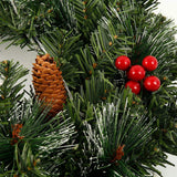 elvesmall Christmas Red Berry Decoration Rattan 1.8m Fireplace Cabinet Dining Room Decoration Strip Berry Vine For Christmas Thanksgiving