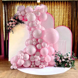 elvesmall White Gold Balloon Garland Arch Kit Happy Birthday Party Decoration Kids Wedding Birthday Balloon Latex Baloon Baby Shower