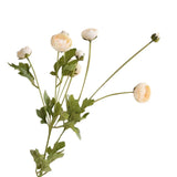 elvesmall  8 Heads Artificial Flower Bouquet Lotus Flower Camellia Fake Flowers Home Garden Wedding Decors DIY Craft Wreath Christmas