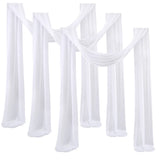 elvesmall Wedding Decoration Twinkle Chiffon Outdoor Lawn Wedding Decoration Ceremony Decoration Birthday Party Christmas Halloween Easter