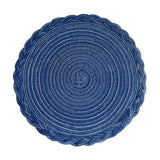 elvesmall 8PCS Decor Table Products Woven PlacematS Heat MATS  Round Tables  Placemats Coasters Party Wedding Home Decoration Props