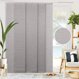 elvesmall Blinds Vertical Shutters Curtains (natural Weaving) Sliding Glass Door Shutters Room Dividers Temporary Walls