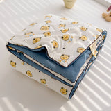elvesmall New Super Soft Summer Quilt Queen Lightweight Breathable Air Conditioner Comforter Soya Fibre Fill Summer Blanket Single Double