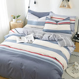 elvesmall  High Quality Cotton Bedding Set Duvet Cover with Pillowcases Breathable Sweat-wicking Plenty of Sizes Available
