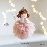 elvesmall Christmas Decoration Fabric Doll Small Figurine Pendant Plush Elk Santa Claus Snowman Christmas Tree Decorations