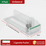 elvesmall  Supermarket Automatic Smoke Pusher Plastic Cigarette Display Shelf Standing Storage Organizer for Tobacco Stores Pushing Holder
