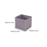 elvesmall Underwear Organizers Of Cabinets And Drawers Wardrobe Clothes Bra Organizer For Underwear Socks Pants Home Foldable Storage Box