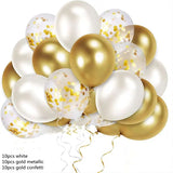 elvesmall 30pcs Globos Confetti Latex Balloons Wedding Decoration Baby Shower Birthday Party Decor Clear Air Balloons Valentine'S Day