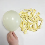 elvesmall 10/20/30pcs Navy Blue Balloons Skin Brown White Sand Latex Balloon Baby Shower Decor Birthday Party Wedding Decoration Supplies