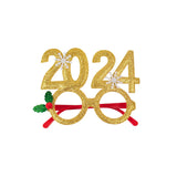 elvesmall Christmas Headbands cute Reindeer Antlers Xmas Tree Glasses Frame for Kids Adults Gift Noel Navidad new year Photo Booth props