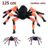 elvesmall Horror Halloween Spider Web Giant Stretchy Cobweb for Yard Outdoor Haunted House Bar Decoration Supplies Halloween Party Props