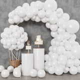 elvesmall 26 Colors Balloon Arch Kit, Black, White, Green, Blue, Yellow, Red Latex Party Balloon Wreath, Party Supplies