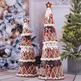 elvesmall Candy Christmas Tree Decoration Gift Soft Clay Fairy Tale Fantasy Desktop Decorations Ornaments Hot Xmas Mini Ornaments