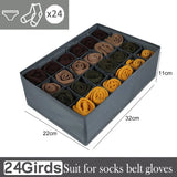 elvesmall Closet Organizer Underwear Drawer Organizer Socks Bra Clothing Storage Box Wardrobe Organizer Clothes Cabinet Drawer Organizers