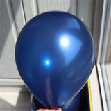 elvesmall 20pcs 5/10/12inch Luminous Blue Latex Balloons Dark Blue Helium Air Balloon Birthday Wedding Decoration Party Balloon Supplies