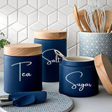 elvesmall No Jars 8Pcs Kitchen Organization Canister Jar Labels Sticker Decal Tea Coffee Sugar Baking Salt Vinyl Decal Decor