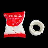 elvesmall  100 Points Balloon Attachment Glue Dot Attach Balloons To Ceiling or Wall Balloon Stickers Birthday Wedding Party Decor Supplies