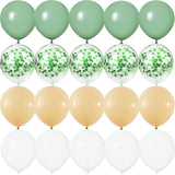 elvesmall green Birthday Party golden Balloons Baby Shower Metallic confetti Wedding Anniversaire Mariage Globos Decorations