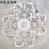 elvesmall Decorative Materials Floral Furniture Background Wall Decked With European Lamp Pool Ceiling Decoration Accessories