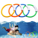 elvesmall Children's Pool Toys Underwater Diving Circle Competition Toy Summer Fun Swimming Pool Training Accessories Pool