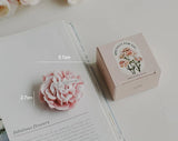 elvesmall Handmade Carnation Candle Scented Candle Aromatherapy Soy Wax Candle Wedding Birthday Candles Party Home Decoration Photo Props