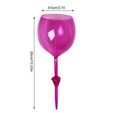 elvesmall Pool Floating Wine Glasses Shatterproof Poolside Wine Glasses 12oz Floating Beach Pool Cup Acrylic Drinkware Pool accessories