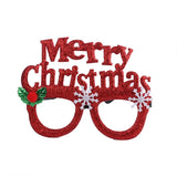 elvesmall Christmas Headbands cute Reindeer Antlers Xmas Tree Glasses Frame for Kids Adults Gift Noel Navidad new year Photo Booth props