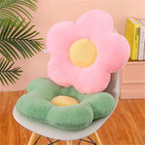 elvesmall Cushion Flower Circular Shape Cloth With Soft Nap Office Classroom Chair Cushion Couch Pillow Bedroom Floor Winter Thick