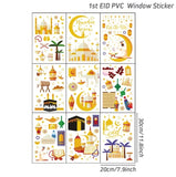 elvesmall Eid Window Stickers Ramadan Decoration Eid Mubarak Decor for Home  Ramadan Kareem Islam Muslim Party Supplies Eid Al-fitr