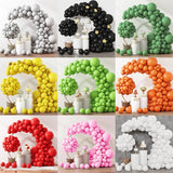 elvesmall 26 Colors Balloon Arch Kit, Black, White, Green, Blue, Yellow, Red Latex Party Balloon Wreath, Party Supplies