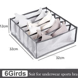 elvesmall Closet Organizer Underwear Drawer Organizer Socks Bra Clothing Storage Box Wardrobe Organizer Clothes Cabinet Drawer Organizers