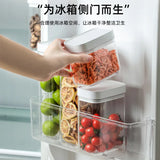 elvesmall Sealed Food Storage Plastic Containers Kitchen Food Keeper Boxs Tea Coffee Bean Rice Container Waterproof and Damp-proof