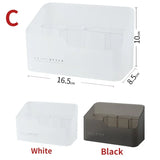 elvesmall Multi-functional Make Up Cosmetics Organizer Storage Box Skin Care Products Remote Control Cosmetics Jewelry Storage Box