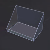 elvesmall Wall Mounted Storage Boxes Bathroom Organizer Case Oblique Opening for Cotton Swab Band-aid Makeup Adhesive Jewelry Holder Box