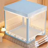 elvesmall  No-splice stent mosquito net bednet canopy Fully enveloped Square mosquito net