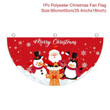 elvesmall Christmas Snowman Flag Banner Merry Christmas Decorations For Home  Xmas Party Ornament Navidad Natal Gifts New Year