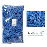 elvesmall DIY Colorful Shredded Crinkle Paper Raffia Candy Boxes Wedding Marriage Home Decoration Party Gift Packaging Filling Material