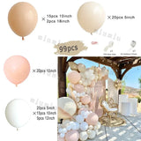 elvesmall Tender Pink Gold Balloon Garland Arch Kit Wedding Birthday Party Decoration Adult Kids Baby Shower Decor Ballon Wedding Supplies