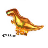 elvesmall  Mini Tyrannosaurus Rex Aluminum Film Balloon Party Children's Birthday Party Dinosaur Decoration Balloon